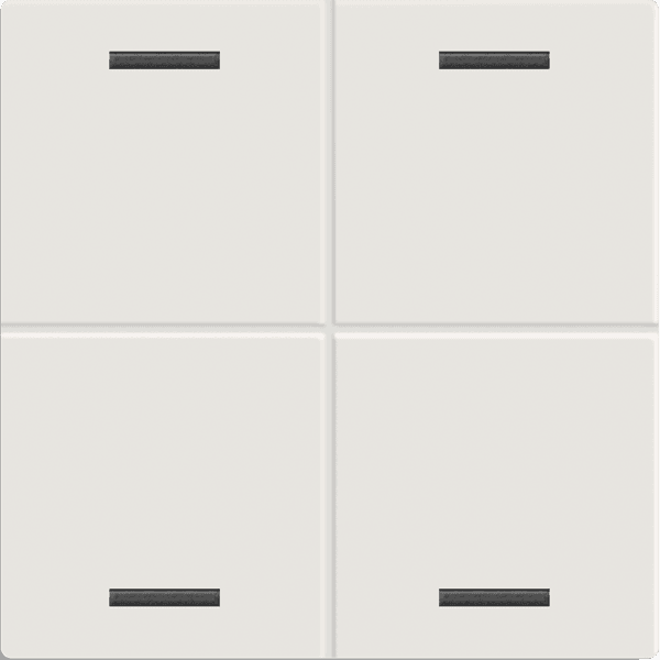 MDT Rocker for the KNX Push Button Light 60 CH 4 gang, White